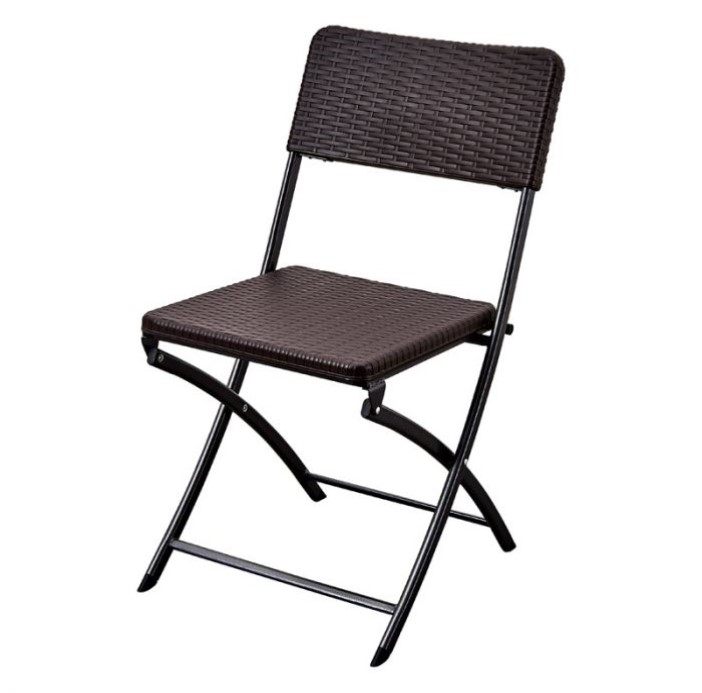 POS_FOLDABLE BROWN LARGE Kaufmann Chair Foldable HDPE Brown - Image 1